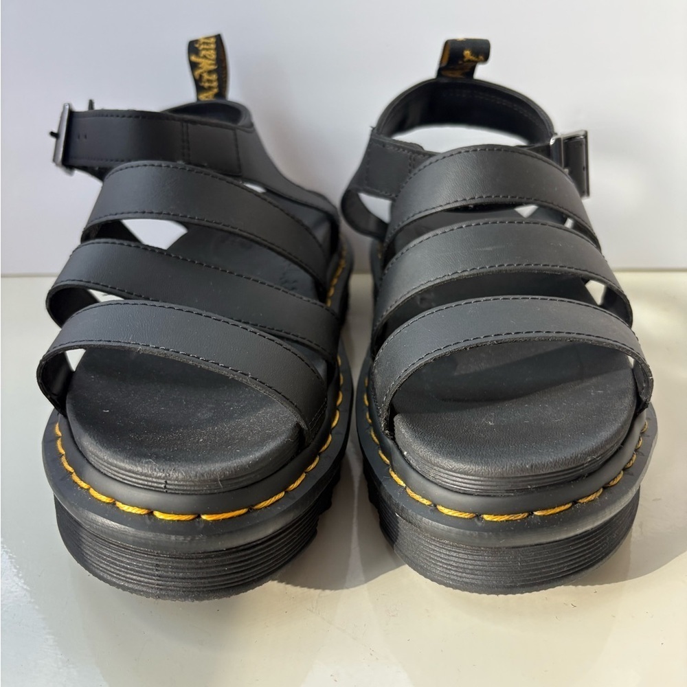 NWOT Dr. Martens Blaire Hydro Leather Sandals Size 9 Women’s - Picture 6 of 13